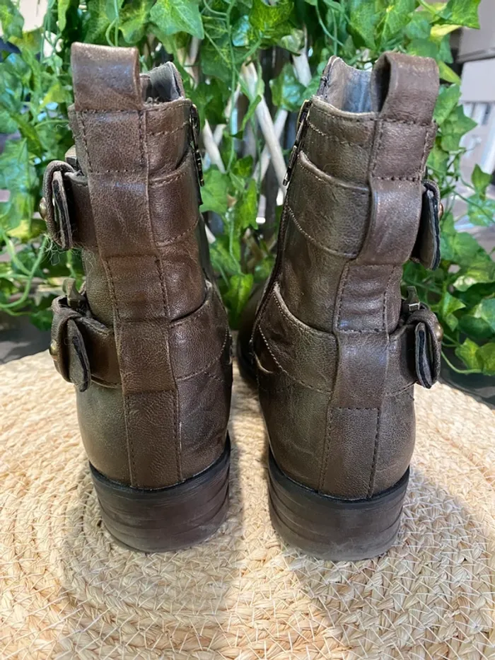 Bottines XTI marron – Taille 37 - photo numéro 3