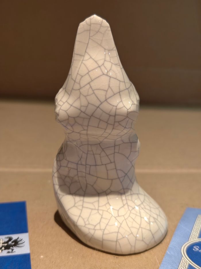 Oiseau blanc Saint Jean l'Aigle émaux de Longwy - photo numéro 4