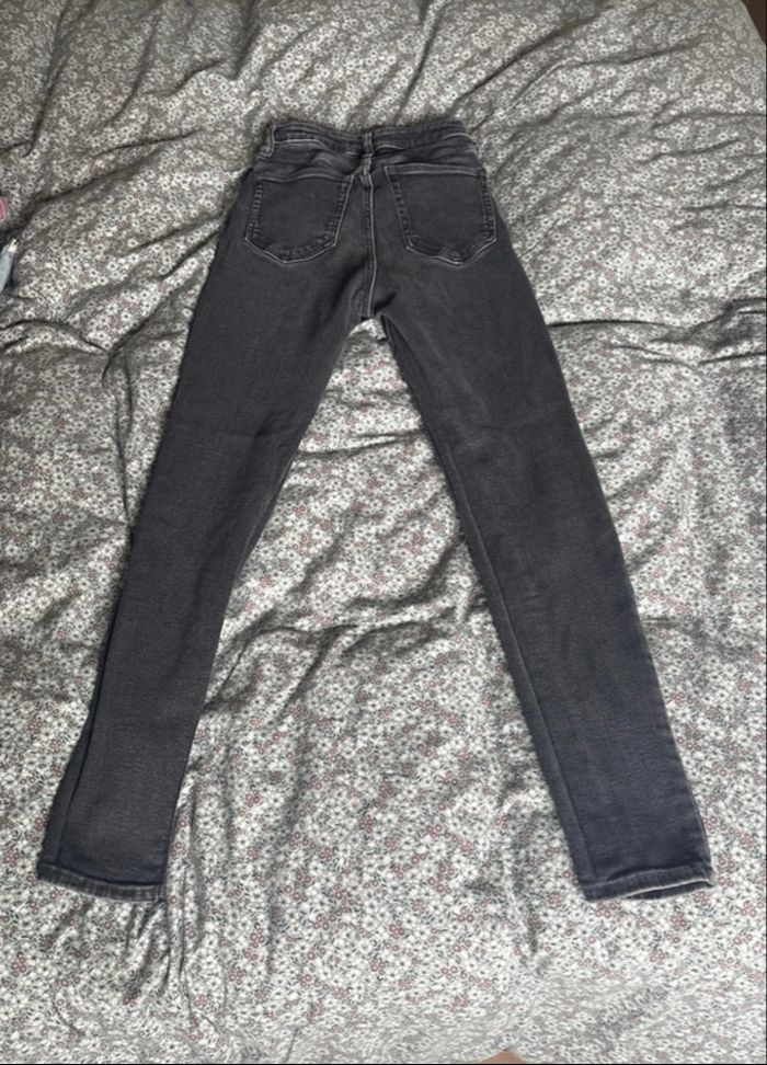 Jean slim gris