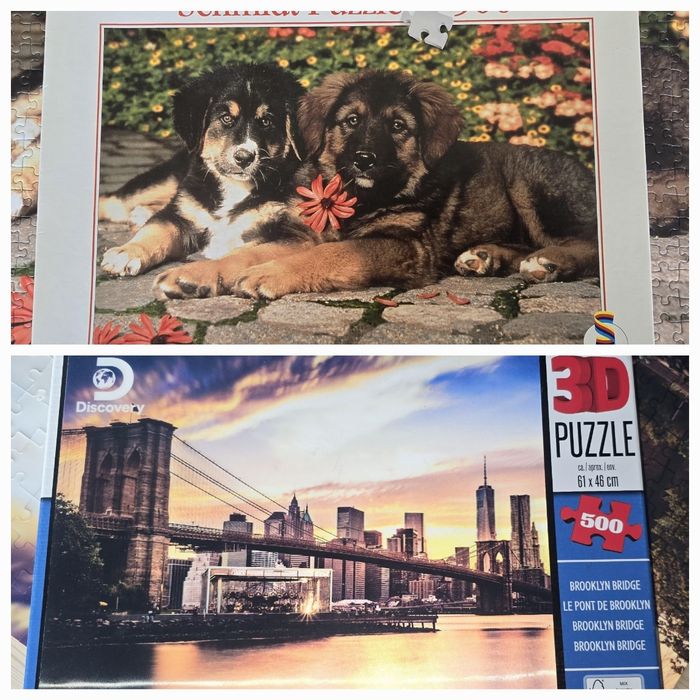 Lot puzzles 500 pieces - photo numéro 3