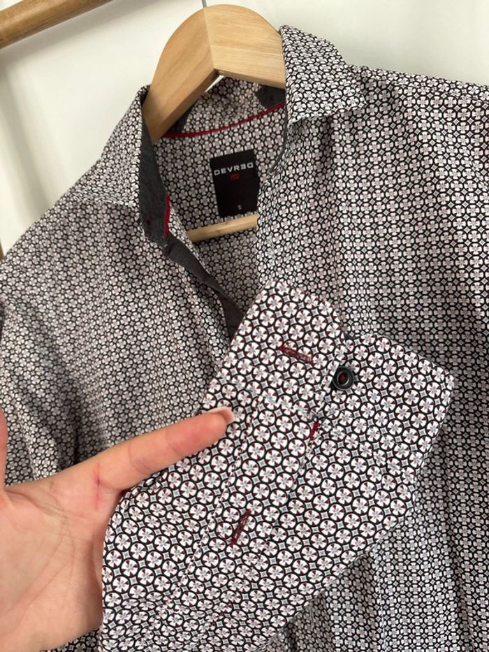 chemise à motifs devred taille S - photo numéro 5