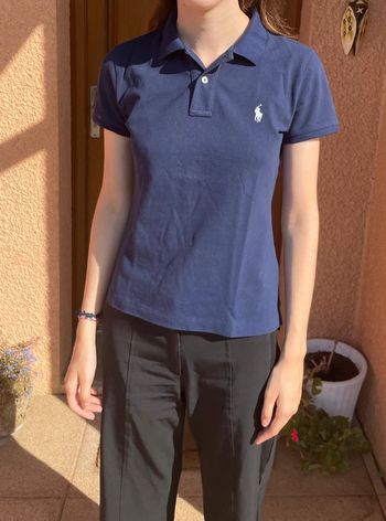Polo Ralph Lauren bleu marine Skinny fit