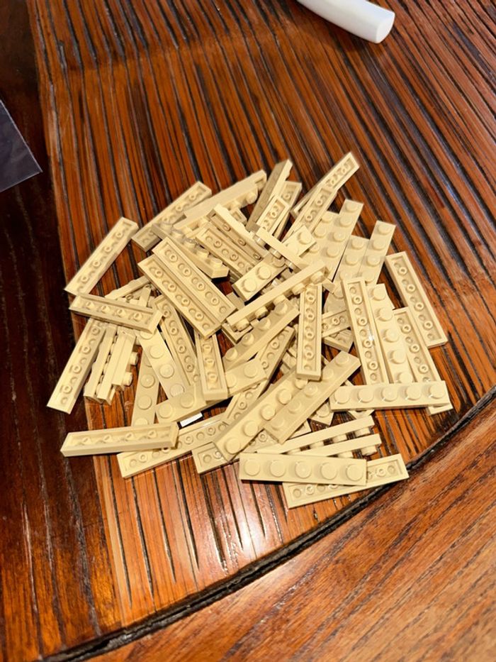 40 Plate lego 1 x 5 ref 78329