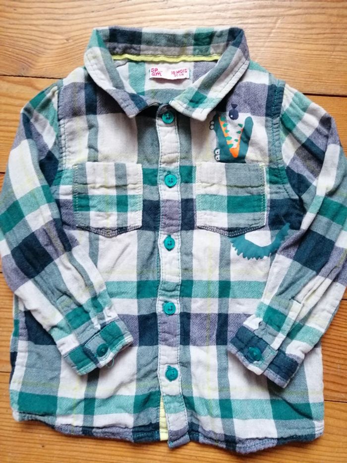 Lot chemises 18 mois - photo numéro 2