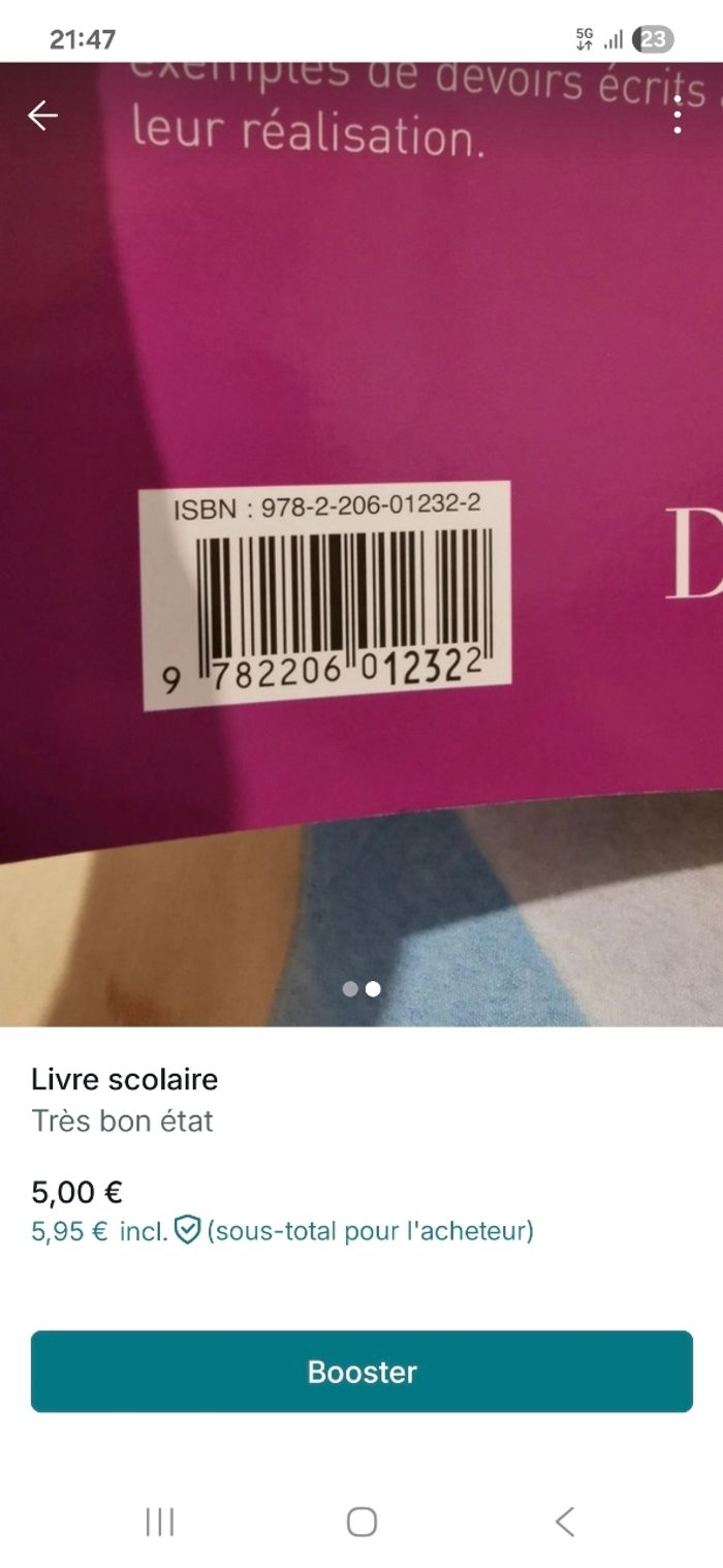 Livre scolaire CAP - photo numéro 2