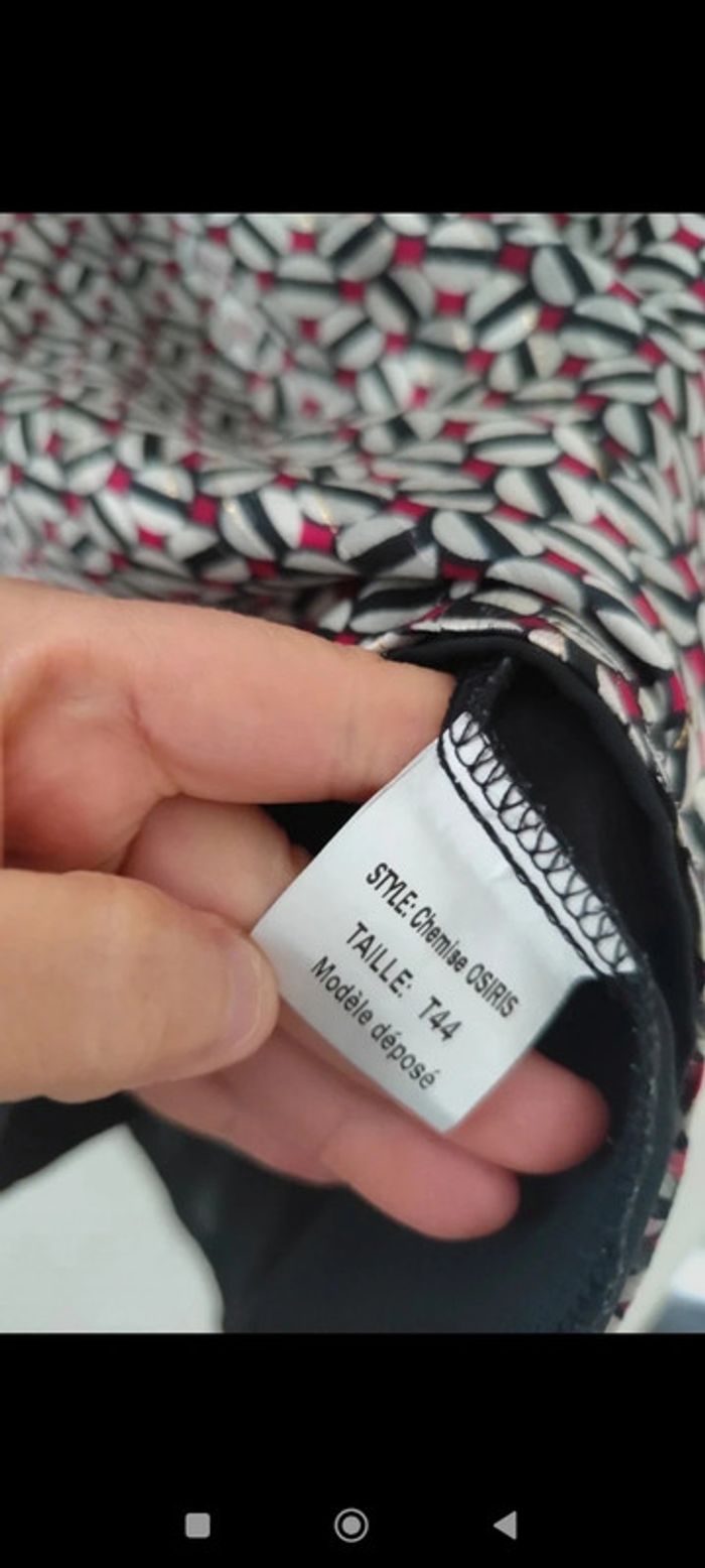 Blouse à motifs colorés taille 44 Formul - photo numéro 7