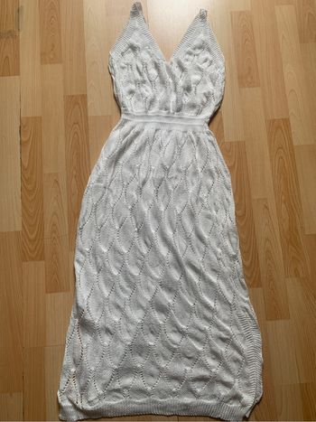 Jolie robe blanche taille L