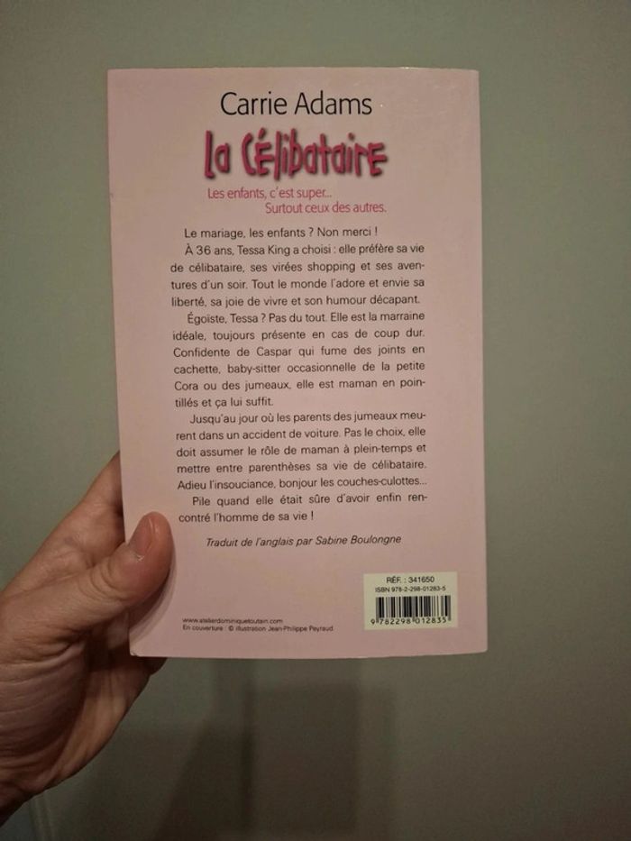 Livre la célibataire carrie adams - photo numéro 2