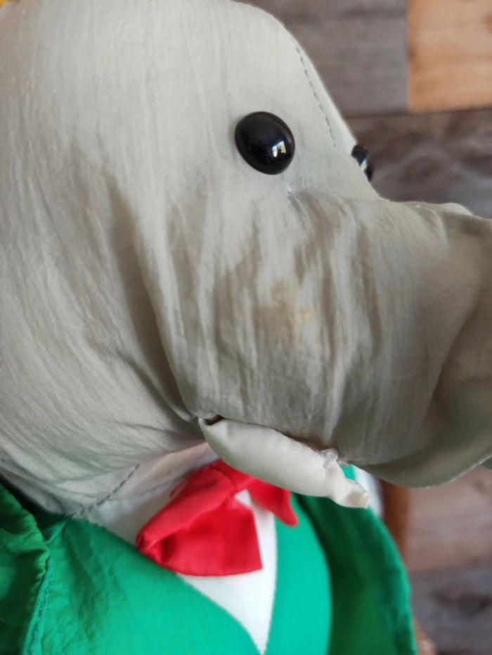 Peluche Babar vintage Toile de parachute - photo numéro 6