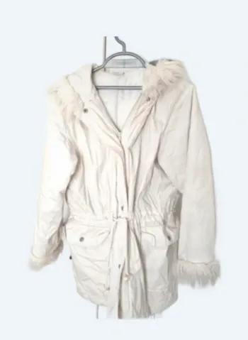 Parka blanc