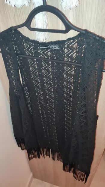 Gilet a franche noir
