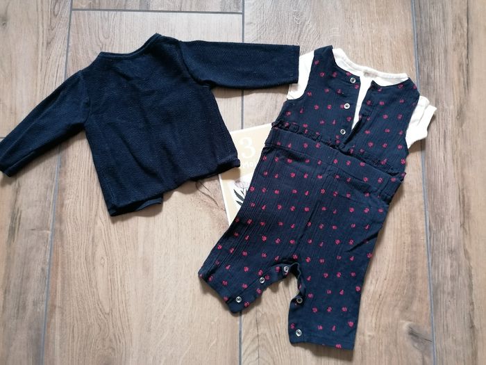 Ensemble combinaison +tee-shirt +gilet - photo numéro 3