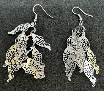 Boucle d’oreille poisson