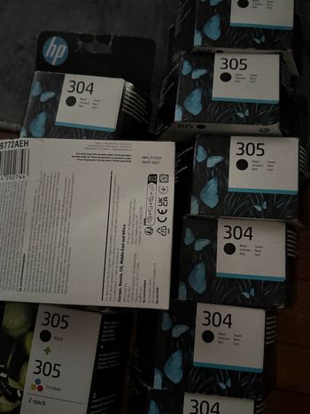 Cartouche d’encre neuve 