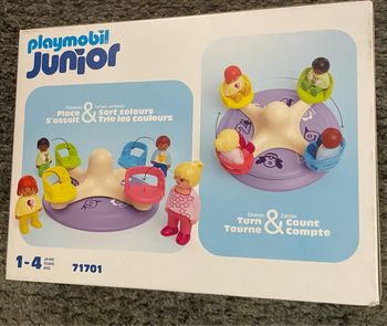 Playmobil 71701 Junior : Enfants et Tourniquet