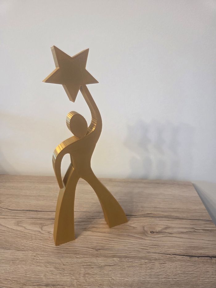 Statuette star academy - photo numéro 3