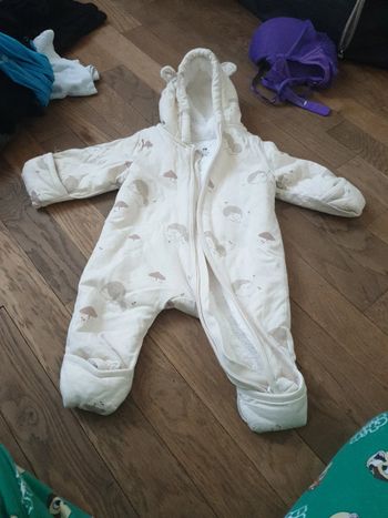 Manteau grenouillère