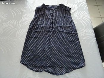 Blouse légère manches courtes taille 38