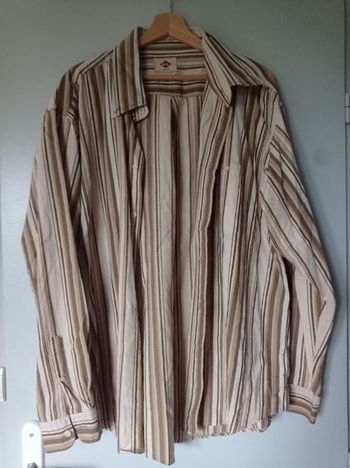 Chemise à rayures "Lee Cooper" Manches longues - XXL