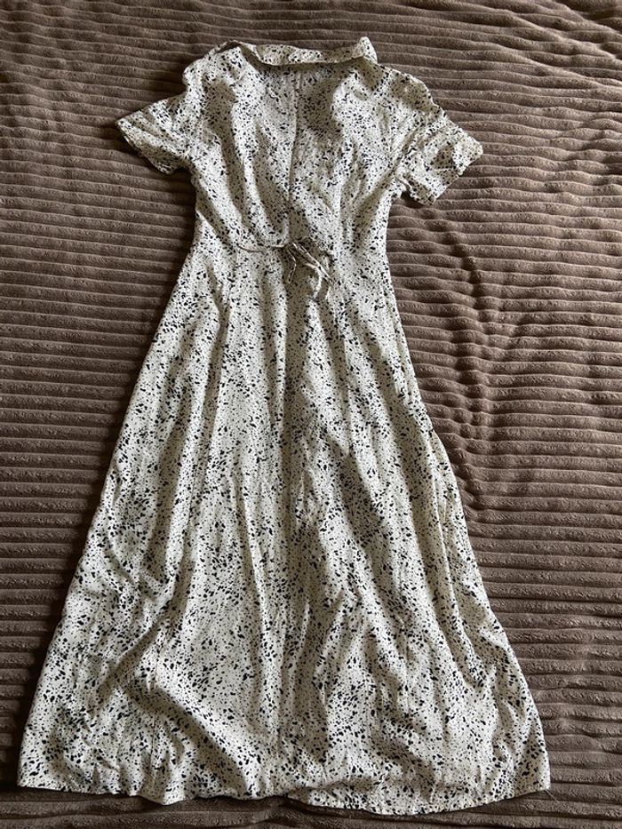 Robe longue chemise old money été - photo numéro 5