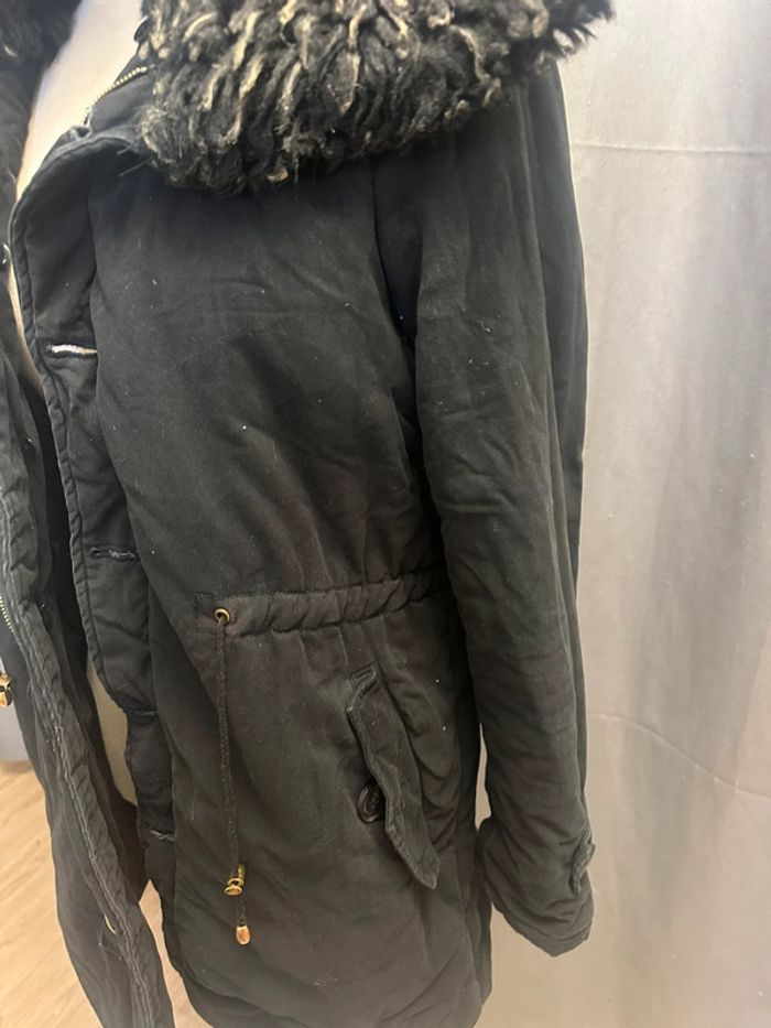Parka chaude noire T2 - photo numéro 5