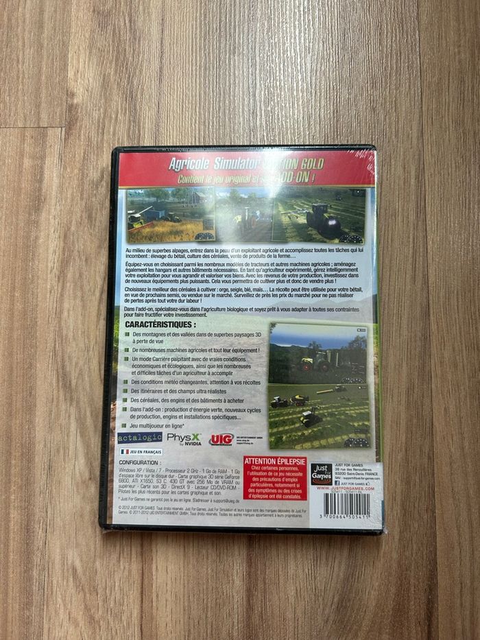 Jeux de PC «Agricole Simulator» Neuf Just for games - photo numéro 6