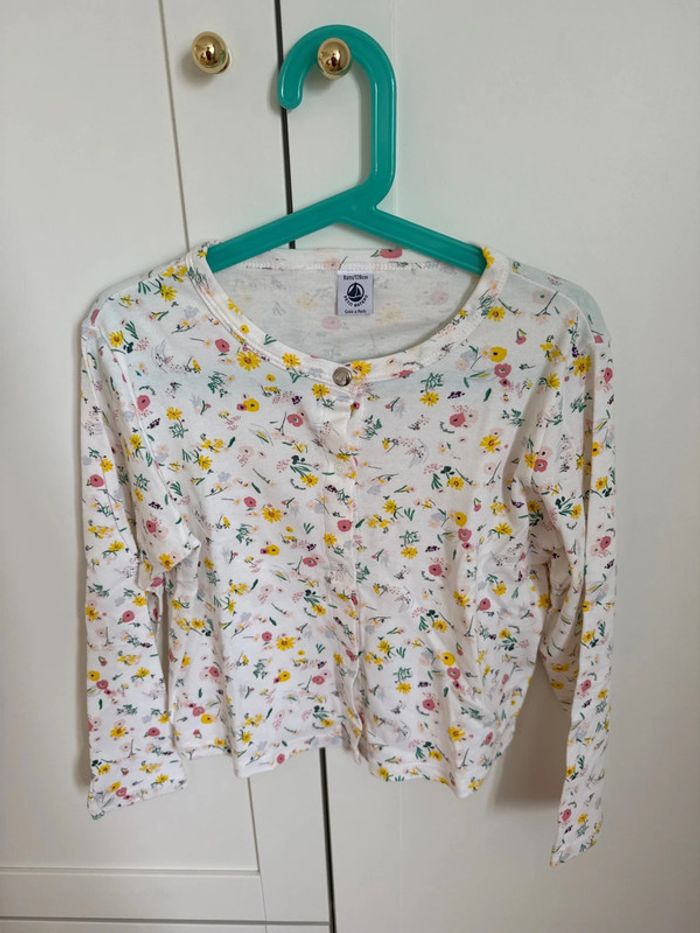 Cardigan petit bateau 8 ans