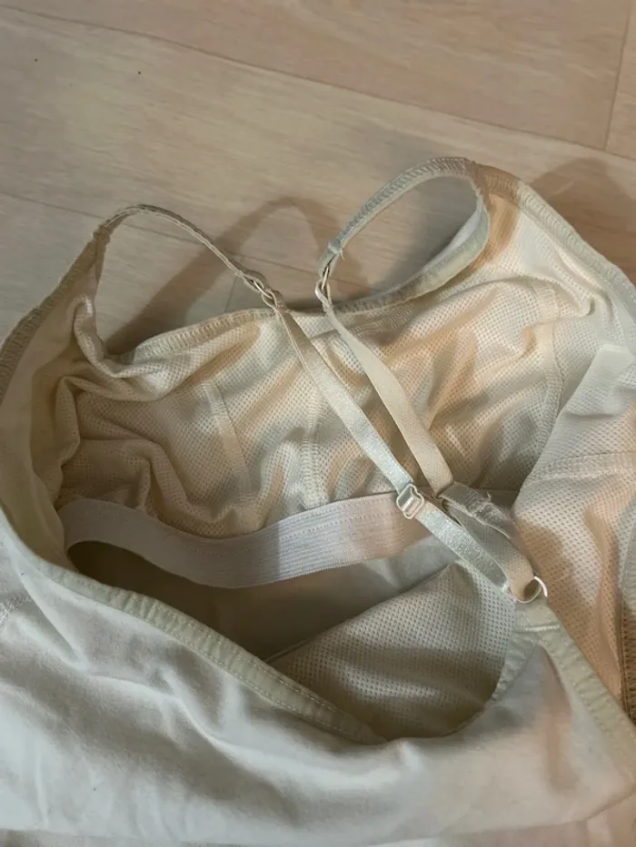 Débardeur de sport blanc Nike - photo numéro 5