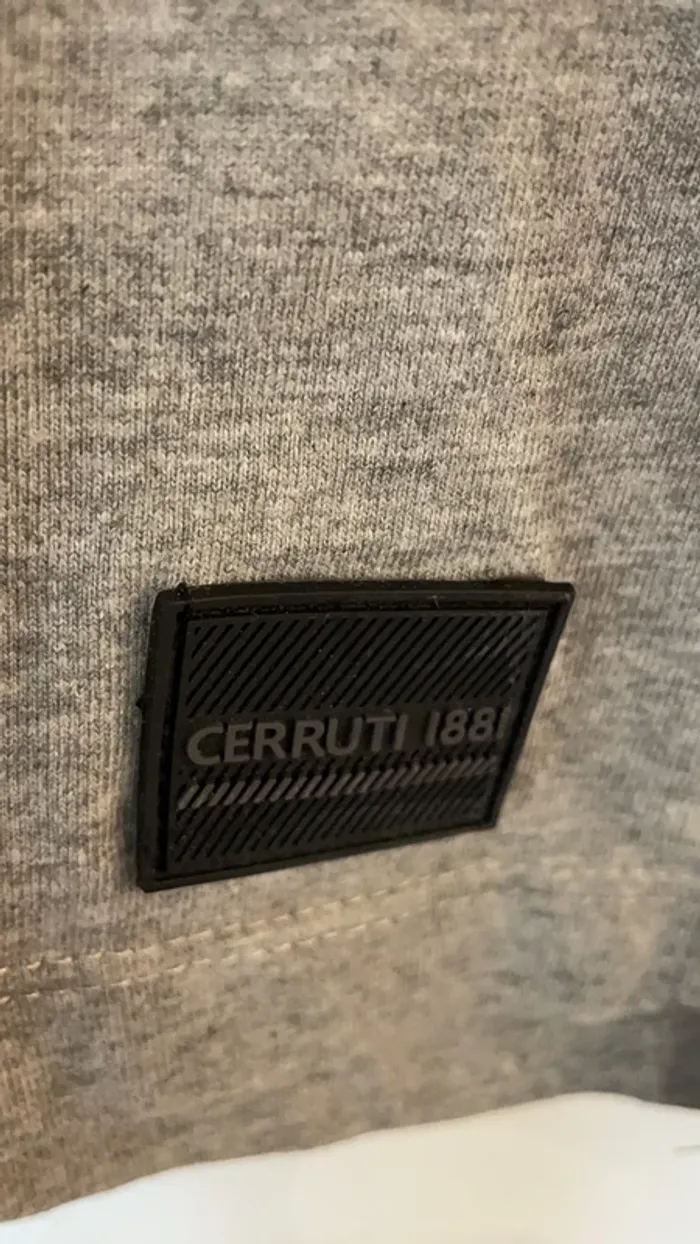 Polo gris chiné manches courtes Cerruti 1881 - photo numéro 5