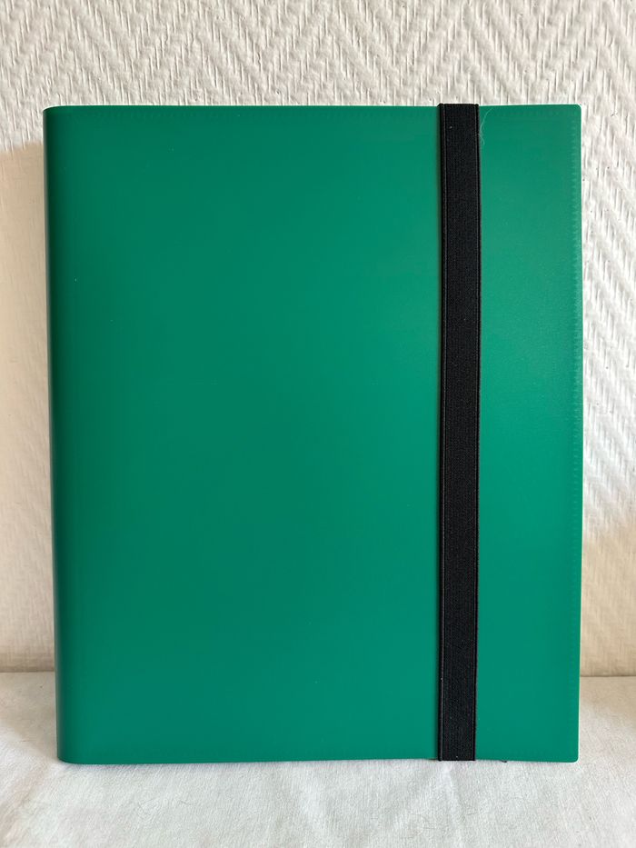Album de rangement vert/ Portfolio de qualité premium 360 places Pokémon