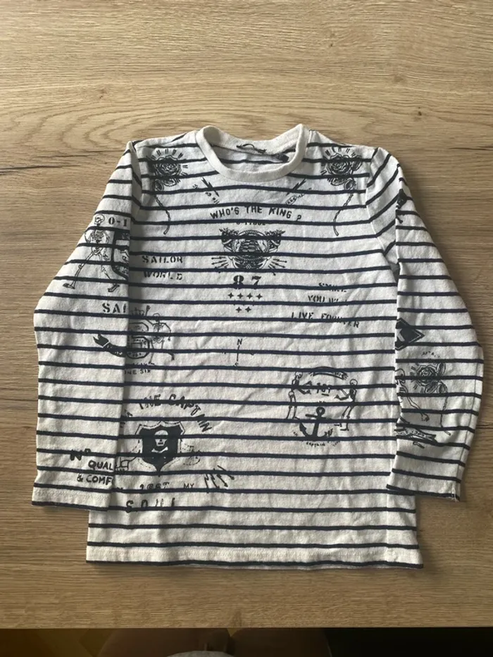 Marinière garcon 5 ans IKKS