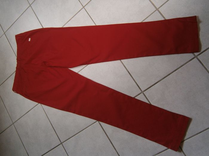 Pantalon rouge LACOSTE Taille 42 NEUF - photo numéro 6