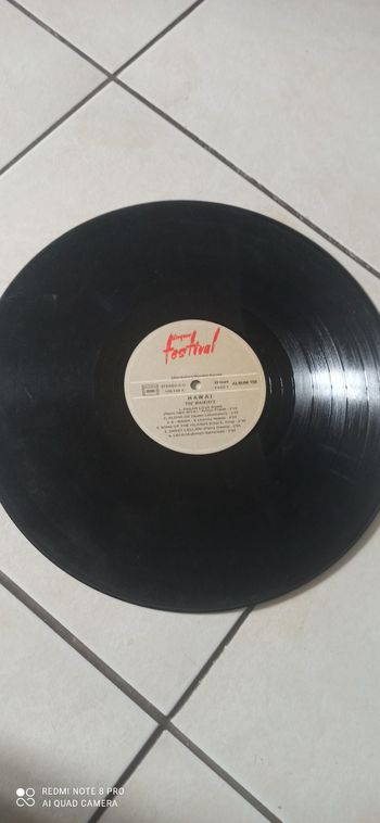 Disque 33 tours hawai