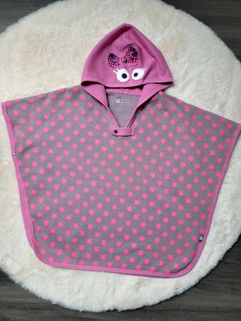 Cape fille 6/8 ans petit béguin rose