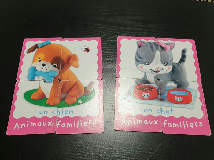 Lot de 2 puzzles bébé - photo numéro 2