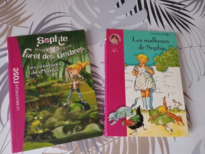 Lot de deux livres Sophie