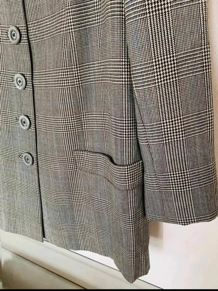 Veste longue demi-saison vintage Taille 40 - 42 - photo numéro 4