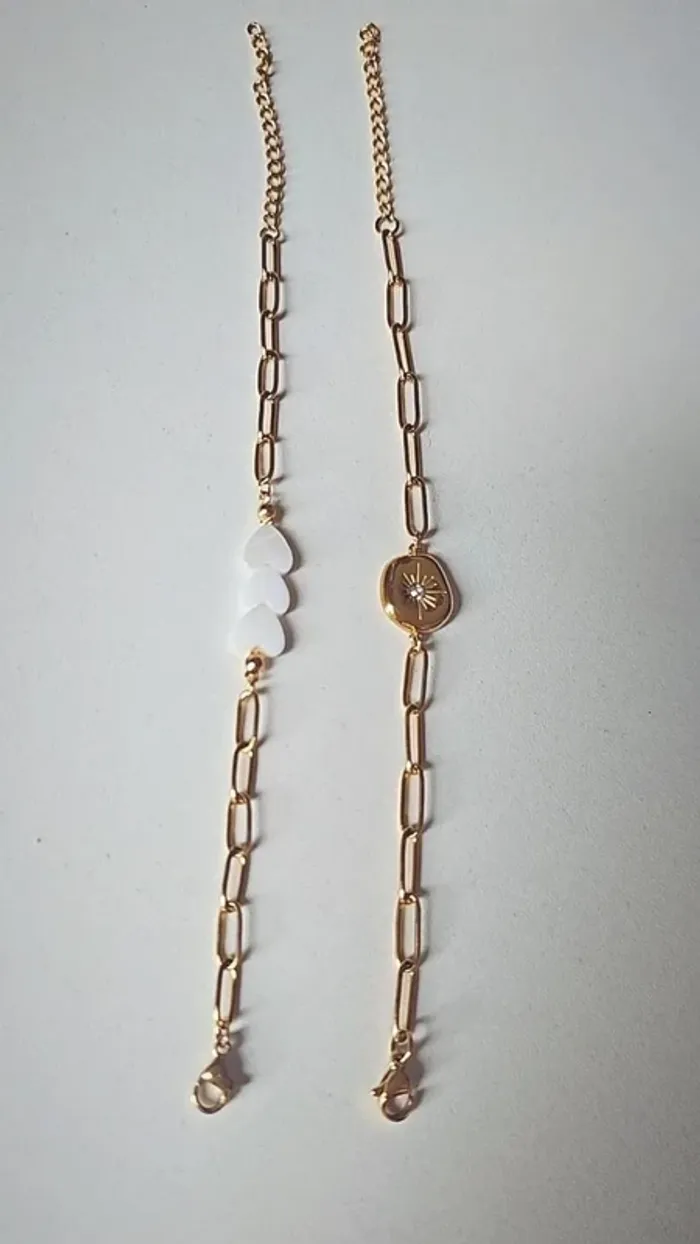 Lot de deux bracelets fantaisie - photo numéro 4