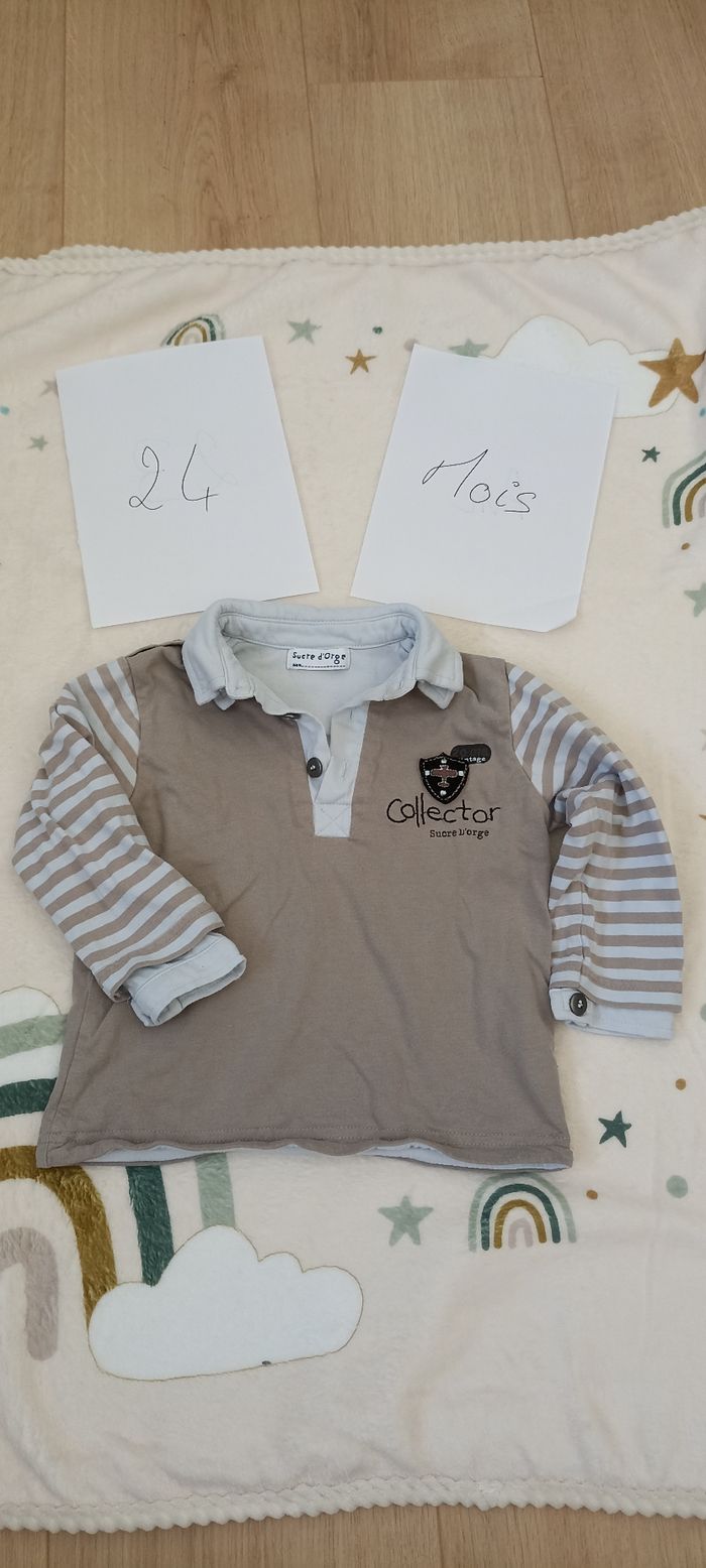 Polo manches longues