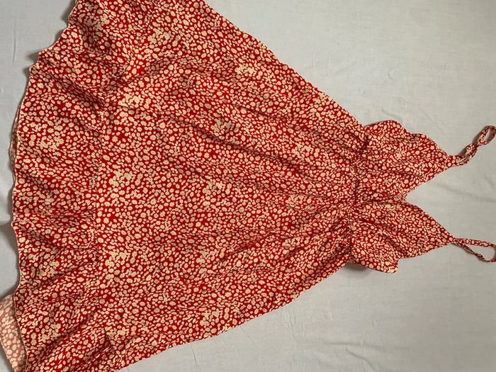 robe d'ete sans marque rouge taille S - photo numéro 7