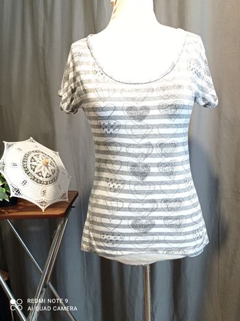 tee shirt de chez Promod taille 36 réf 537 K6