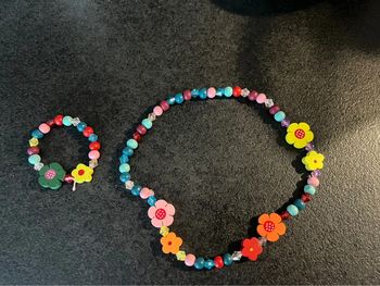 Collier et bracelet fille