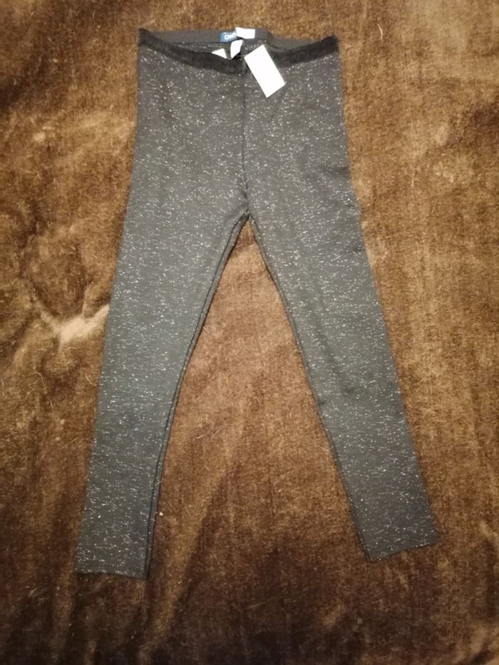 Leggins noir pailleté okaidi 12 ans