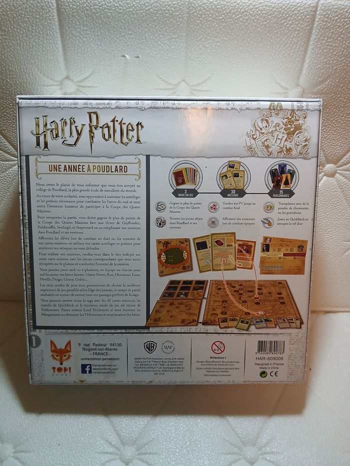 Harry Potter – Une Année à Poudlard – Jeu de société complet – Topi Games - photo numéro 2