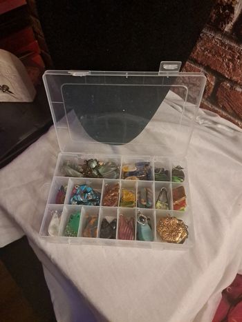 Lot pendentif boucles ou d'oreilles pendante