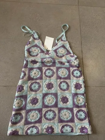 Robe multicolore Pull & Bear, neuf avec étiquette, taille M valeur 36€