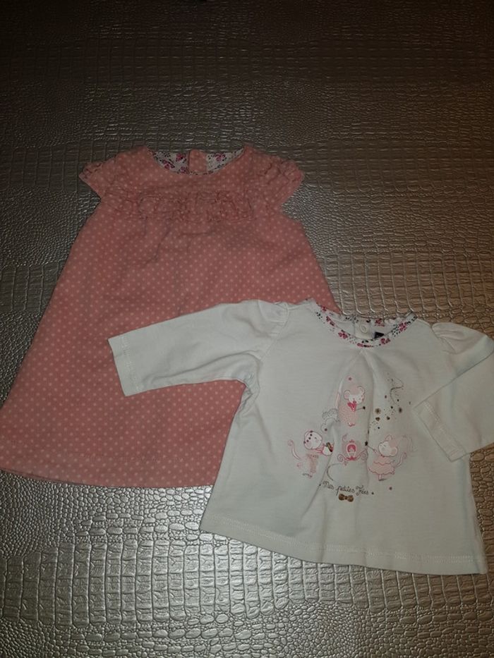 Ensemble robe en velours et T-shirt Sergent Major - photo numéro 2