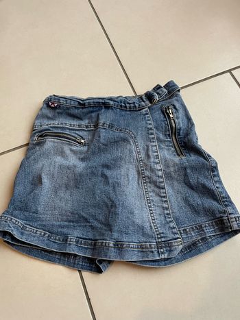 Jupe short jeans vintage