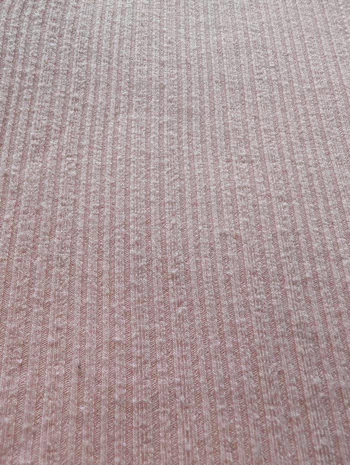 T-Shirt MC côtelé rose pâle - 98 - C&A - photo numéro 3