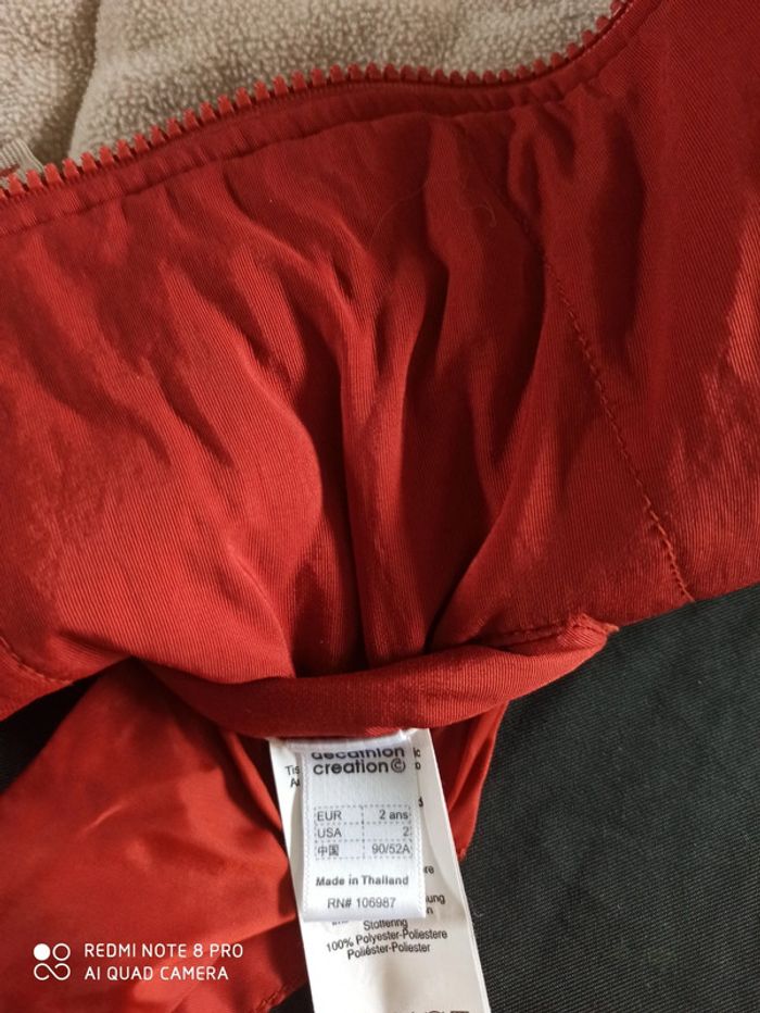Doudoune sans manche unisexe réversible - photo numéro 3